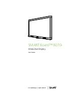 Preview for 1 page of SMART Board 8070i User Manual