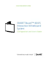 Preview for 1 page of SMART Board Board 600i5 Configuration And User'S Manual