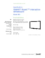 Preview for 1 page of SMART Board Board 690 Specifications