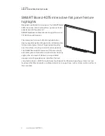 Предварительный просмотр 9 страницы SMART Board SPNL-4055 User Manual