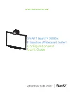 SMART Board X800ix User Manual preview