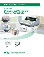 Предварительный просмотр 1 страницы Smart Caregiver TL-2015R2 Installation And Use Instructions Manual