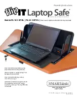 SMART desks flipIT Laptop Safe Assembly & Instruction Manual preview