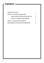 Preview for 2 page of Smart Digital Smart Mix SDM200 User Manual