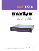 Предварительный просмотр 1 страницы smart-e SLX-TX16 SmartLynx User Manual