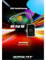 Smart Electronic MX Flat HD User Manual предпросмотр