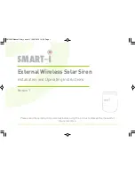 Preview for 1 page of Smart I SHS300 Installation And Operating Instructions Manual