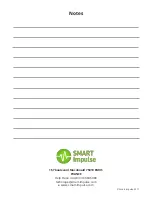 Preview for 14 page of Smart Impulse SMART X Instruction Manual