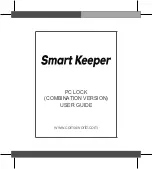 Preview for 2 page of Smart Keeper PC Lock User Manual