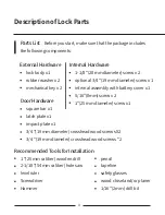 Preview for 3 page of Smart Lock DEADBLOT Installation Instructions Manual