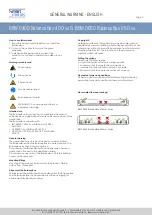 Preview for 2 page of Smart Metals BalanceBox 400 Series Manual