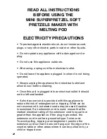 Preview for 4 page of Smart Planet SUPERPRETZEL SPM-2 Instruction Manual