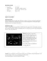 Preview for 3 page of Smart+ Products SPP1500SBH Owner'S Manual