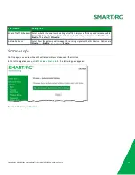 Предварительный просмотр 124 страницы SMART/RG SR506n User Manual