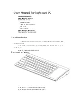 Smart Rhino SRKPC1 User Manual preview