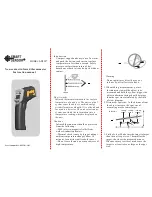 Smart Sensor AR330+ Instruction Manual preview