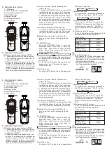 Предварительный просмотр 2 страницы Smart Sensor AR925 Instruction Manual