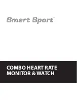 Smart Sport Combo heart rate Monitor & watch User Manual preview