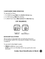 Preview for 21 page of Smart Sport Combo heart rate Monitor & watch User Manual