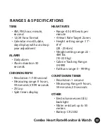 Preview for 25 page of Smart Sport Combo heart rate Monitor & watch User Manual