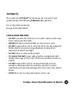 Preview for 27 page of Smart Sport Combo heart rate Monitor & watch User Manual