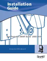 Preview for 1 page of Smart Technologies SMART Board 2000i-DVX Installation Manual