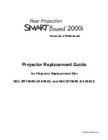 Предварительный просмотр 1 страницы Smart Technologies SMART Board 2000i Projector replacement Projector Replacement Manual