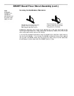 Preview for 2 page of Smart Technologies SMART Board 400 Assembly Instructions