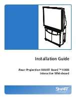 Smart Technologies SMART Board 4000i Installation Manual preview