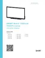 Smart Technologies SMART Board SBID-7075 User Manual preview