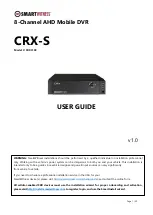 Smart Witness CRX-S User Manual preview