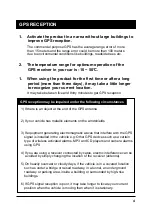 Preview for 4 page of Smart Witness SVC300GPS User Manual