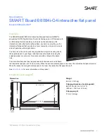 Preview for 1 page of SMART 8084i-G4-SMP Specifications