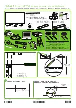 SMART Board M700 Series Installation Manual предпросмотр