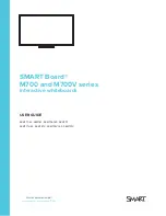 Preview for 1 page of SMART Board M700 Series User Manual