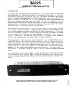 Preview for 2 page of SMART DA226 Installation And Service Manual