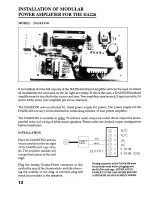 Preview for 14 page of SMART DA226 Installation And Service Manual