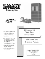 SMART DIMension 3K Installation And Operation Manual preview