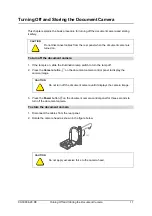 Preview for 19 page of SMART Document Camera 280 Installation And User Manual