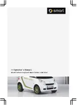 SMART fortwo cabriolet Operator'S Manual preview