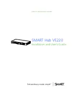 Предварительный просмотр 1 страницы SMART Hub VE220 Installation And User Manual