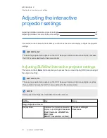 Preview for 105 page of SMART LightRaise SLR60wi User Manual