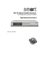 Предварительный просмотр 1 страницы SMART MX 16 Operating Instructions Manual