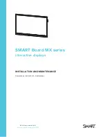 SMART MX Series Instruction For Installation And Maintenance preview