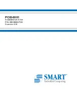 SMART PCIE-6001 Installation And Use Manual preview