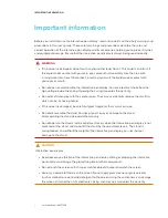 Preview for 3 page of SMART Podium 624 User Manual