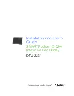 SMART Podium ID422w Installation And User Manual preview