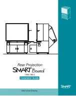 Preview for 1 page of SMART Rear Projection SMART Board 1800 Installation Manual