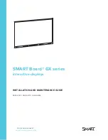 Preview for 1 page of SMART SBID-GX165 Installation And Maintenance Manual