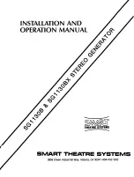 SMART SG1130B Installation And Operation Manual предпросмотр